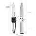 Hitecera Bullet Shape Home Kitch Ceramic Knife Set For Fruits And Vegetables. Fruit Vegetable Peeler With Paring Knife