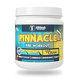 PINNACLE - Clinically Dosed All-In-One Pre-Workout - Lasting Energy, Pump and Endurance with Maximum Strength and Focus - No Artificial Flavors or Coloring - Preservative Free - NEW LOOK - MAUI CRUSH