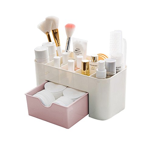 Baffect Desktop Makeup Organizer Drawers Cosmetics Storage Box