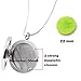 ttstar Aromatherapy Essential Oil Diffuser Necklace Tree of Life Stainless Steel Locket Pendant Aromatherapy Jewelry for Women & Children with 10 Felt Pads