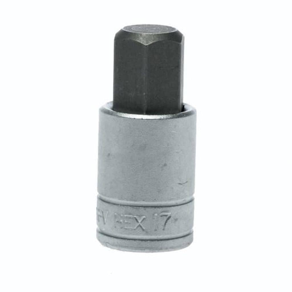 Teng M121517c Hex Bit Socket 17mm 1/2 Square Drive