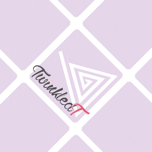 Triangle Cyclones Nail Vinyls By Twinkled T - 1 Sheet of 50 (2 in Each Triangle)
