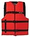 ONYX General Purpose Boating Life Jacket Universal, Red primary