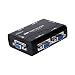 VGA Splitter 4 Port 1 in 4 Out USB Powered Support 1920X1400 Resolution 250MHz Bandwidth for Screen Duplication