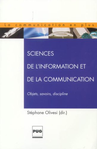 Télécharger Sciences de l'information et de la communication (French Edition)