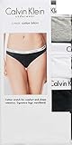 Calvin Klein Cotton Bikini Underwear (3-Pack) (Small