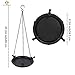 Kimdio Bird Feeder Hanging Tray, Seed Tray for Bird Feeders/Bird Bath, Outdoor Garden Backyard Decorative Great for Attracting Pet Hummingbird Feeder