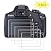 Draduo Rebel T6 T7 Screen Protector,3 Packs Tempered Glass LCD Screen Protector Compatible for EOS Camera 1500D 1300D 1200d rebel t6 t7