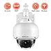 Dericam Outdoor Wireless Security Camera, PTZ Camera, 4X Optical Zoom, Auto-Focus, 1.3 Megapixel, Pre-Installed 32GB Memory Card, S1-32G2, White.