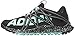 adidas Women's Vigor Bounce w Tennis Shoe, Black/Easy Green/White, 8 M US