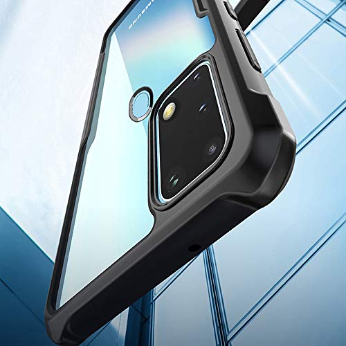 Amozo Shockproof Transparent Bumper 360 Degree Camera Protection Case Cover for Samsung Galaxy M31