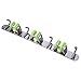 Munto Mop and Broom Holder Wall Mount, Metal Stainless Steel Closet Broom Rack Organizer, Screws or Self Adhesive 3M Tape Mop Utility Hanger, Heavy Duty Storage Tool for Garage and Garden