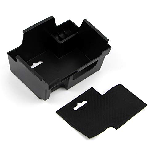 Dreamseek Armrest Storage Box for Jaguar XE/XF/F-PACE 2016 2017 2018 Central Console Glove Holder Organizer Tray