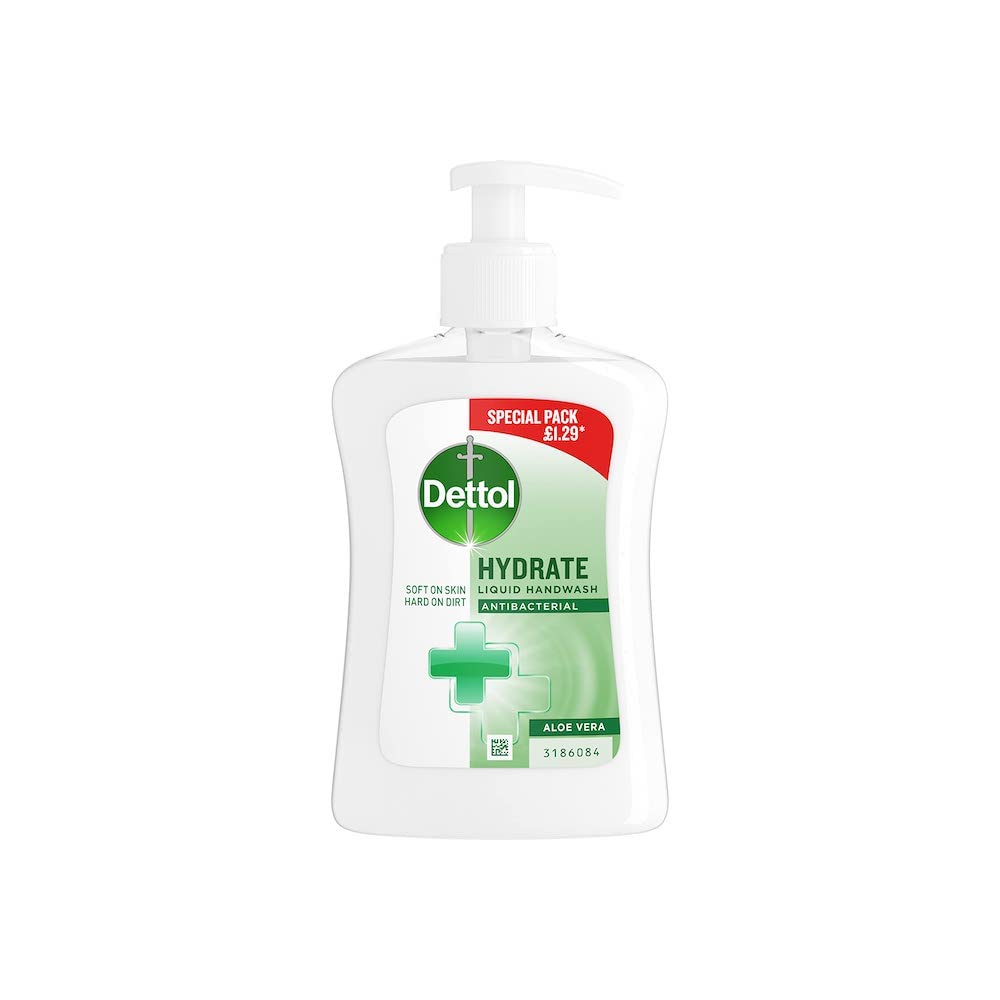 Dettol Liquid Hand Wash Aloe Vera 250 ml x 6