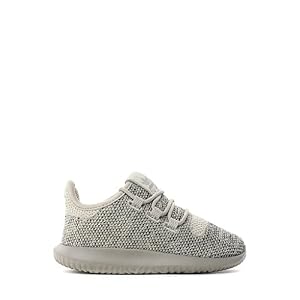 Image of adidas Originals Boys' Tubular Shadow Running Shoe, Clear/Brown/Collegiate Silver/Black, 9 M US Toddler