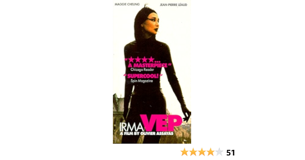 Amazon Com Irma Vep Vhs Maggie Cheung Jean Pierre Leaud Nathalie Richard Antoine Basler Nathalie Boutefeu Alex Descas Dominique Faysse Arsinee Khanjian Bernard Nissile Olivier Torres Bulle Ogier Lou Castel Eric Gautier Olivier Assayas