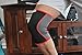 Premium 5mm Weight Lifting Compression Knee Sleeves for Maximum Support Stability under Load Contoured Fit Provide Joint Warmth Arthritis Volleyball - Single Doc Miller