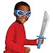 Teenage Mutant Ninja Turtles Pre-Cool Half Shell Heroes Leonardo Soft Weapons and Bandana Electronic Role Play Set Action Figure