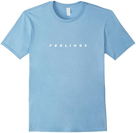Mens F E E L I N G S T-SHIRT a e s t h e t i c s  Medium Baby Blue