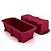 More Cuisine Essentials - Original Eco-Friendly, Nonstick Premium Silicone Loaf and Bread Pan, Commercial Grade Silicone, Burgundy Wine
