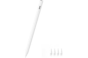 MYSTILUCK Stylus Pen for iPad 11th & 10th Gen - 2X Faster Charging, Tilt & Palm Rejection, Works with iPad Pro 12.9/11/M4, Air 5/M2, Mini 6, iPad 6th-11th Gen (2018-2025)