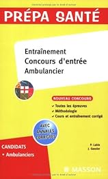 Entraînement concours d'entrée ambulancier