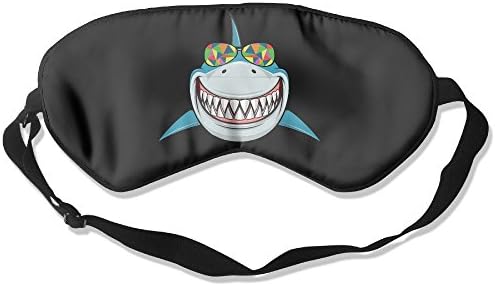 Ming Horse Adult Children Unisex Shark Cartoon Smile Eyeshade Sleep Mask Eye Mask