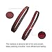 Aiyard 1 x 30-Inch Aluminum Oxide Sanding Belts, 40/80/120/240/400 Assorted Grits Abrasive Belts for Belt Sander, 15-Pack