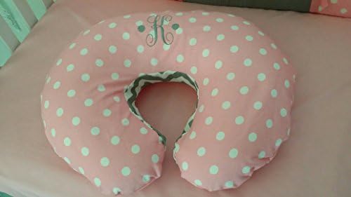 Nursing pillow cover, fits all standard size nursing pillows, zipper closure, Boppy pillow cover, handmade to match your theme, Embroidered/ personalized