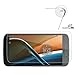 Moto G 4th Generation Screen Protector, PLESON [Full Coverage] Moto G4 Tempered Glass Screen Protector,[Easy-Install Sticker] 0.26mm/Bubble Free,Screen Protector for Moto G 4th Gen