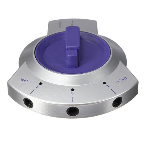 3-Way Audio Optical Fiber Cable Toslink Selector Switch Splitter