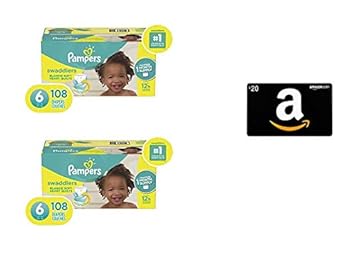amazon pampers 6
