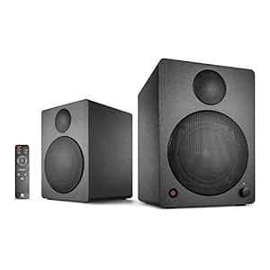 wavemaster CUBE NEO black – rek-luidsprekersysteem (50 Watt) met Bluetooth-streaming, digitale aansluiting en IR…