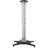 BenQ CM00G3 Universal Ceiling Mount for Most BenQ Projectors | Compatible with TH671ST, TH575, TK700, TK710STi, TK710, W2720i, W4100i X500i &amp; X3100i, Ceiling Installation, Secure Mounting