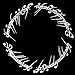 LLI Lord of The Rings Ring of Power Inscription | Decal Vinyl Sticker | Cars Trucks Vans Walls Laptop | White | 5.5 x 5.5 in | LLI995
