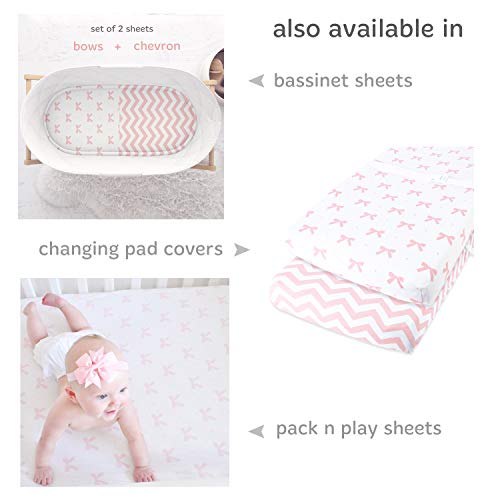 Cuddly Cubs Premium Jersey Crib Sheets, Gentle on Baby Skin and Extra Soft for a Sound Sleep