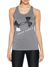 Under Armour Tech Graphic Twist - Camiseta sin mangas para mujer