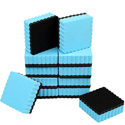 12 Pack Dry Erase Erasers, Whiteboard Eraser Chalkboard Dry