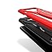 Zizo Static Series Compatible with Samsung Galaxy S8 Plus Case Military Grade Drop Tested with Built in Kickstand RED Black