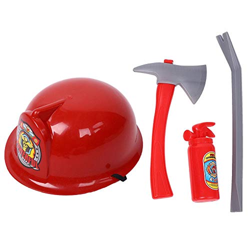 Kids Child Pretend Play Toys Accessory Tool Lots Profession Role Plays Game Toy Set(Fire Fighting)