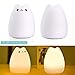S&G night light Cute Smile Cat Silicon LED Desk Lamp with 7 Changing Color for Baby Bedroom Office- Warm White