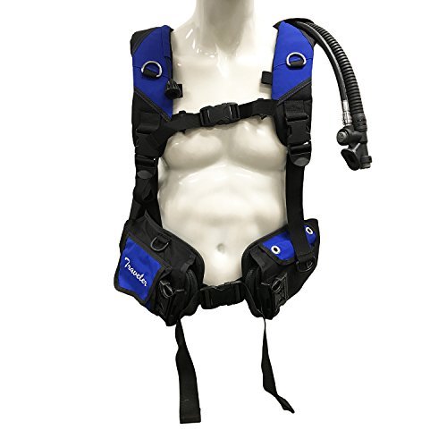 Palantic Traveler Scuba Choice Traveler Travel BCD, Royal Blue, Medium/Large - Thumbnail 3