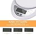 Digital Food Scale, LATOW Food Kitchen Scale Digital Cooking Weight Scale Food Scale Bowl with Ounce Grams High Accuracy Tare Auto Off Multifunctional Function(Battery Included)