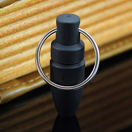 heaven2017 Portable Metal Cigar Punch Open-Hole Cutter Tool Key Chain