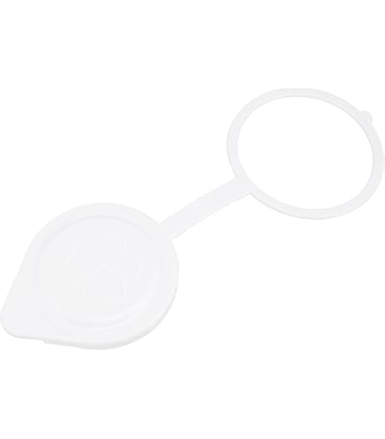 X AUTOHAUX Windshield Washer Fluid Cap With Ruler - Replacement For Mitsubishi Lancer 2009-2015