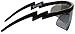Neff Brodie Shades Men's Sunglasses with Interchangeable Lenses and Sunglass Case - 100% UV Protection Sunglasses for Men - Sunglasses for Cycling, Running and Driving