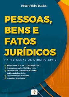 Livro PESSOAS, BENS E FATOS JURÍDICOS: Parte Geral de Direito Civil