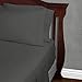Queen Size Bed Sheets - Grey Luxury Sheet Set - Deep Pocket - Super Soft Hotel Bedding - Cool & Wrinkle Free - 1 Fitted, 1 Flat, 2 Pillow Cases - Charcoal Queen Sheets - 4 Piece