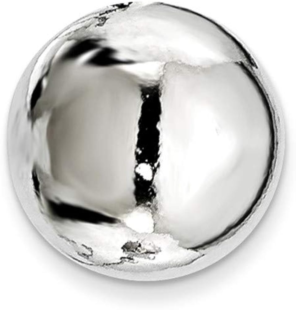 Sterling Silver 6.0mm Threaded Ball Jewelry