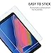 (2-Packs) PULEN Tempered Glass for Samsung Galaxy Tab A 8 2019 P200/P205 Screen Protector (8.0 Inch,with S Pen Model),HD Clear No Bubble Anti-scratch Easy Installtion 9H Hardness